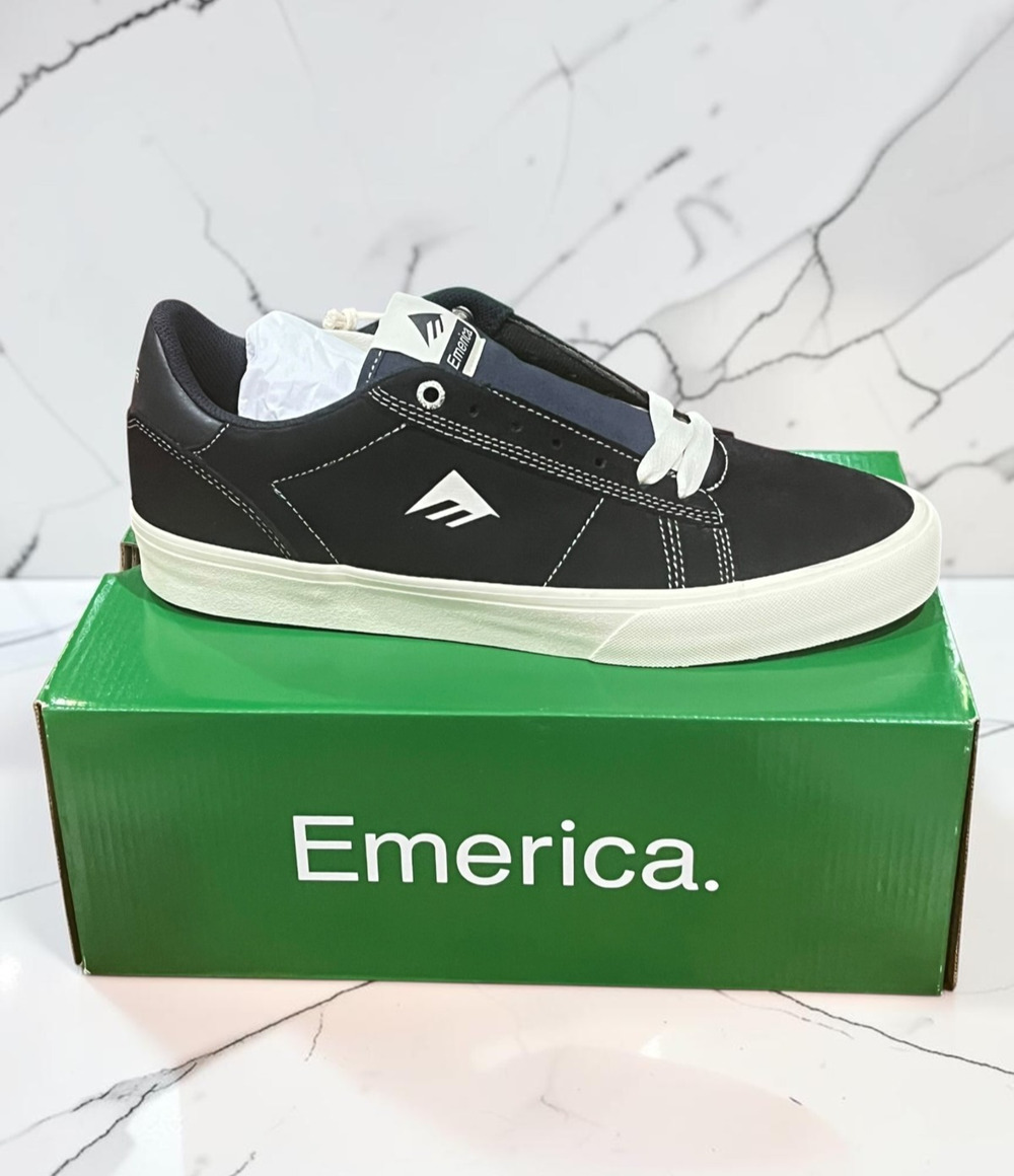 Emerica Moca Men's Skate Shoes – Size 11– Black/White